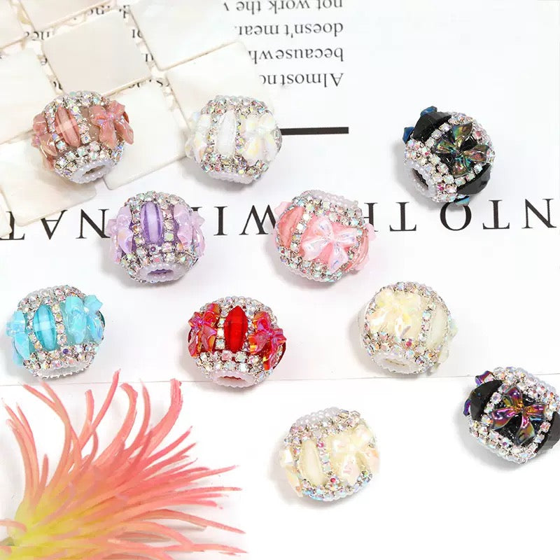 Rhinestone Fancy Beads for Pens
