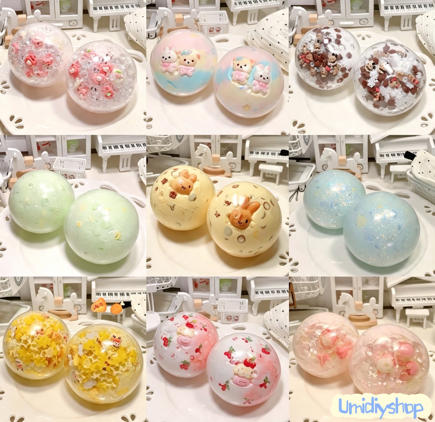 Handmade Squishy Stress Balls  [Live Order Payment,Claim on Live]
