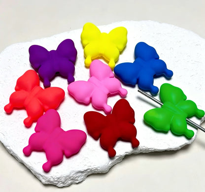Mixed Matte Fluorescent Neon Beads Acrylic Round Beads