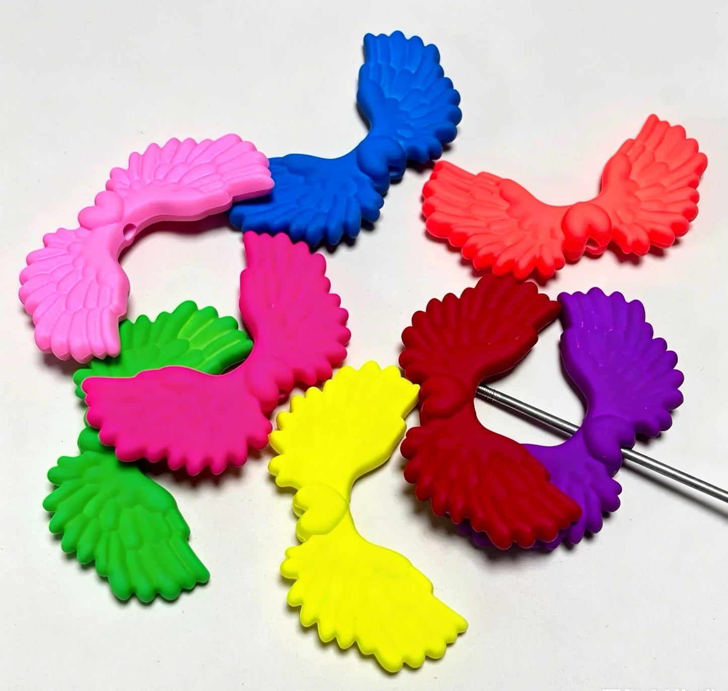 Mixed Matte Fluorescent Neon Beads Acrylic Round Beads