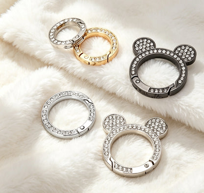 Clips for keychain for phonecharm and bagcharm