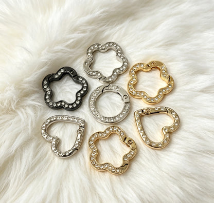 Clips for keychain for phonecharm and bagcharm
