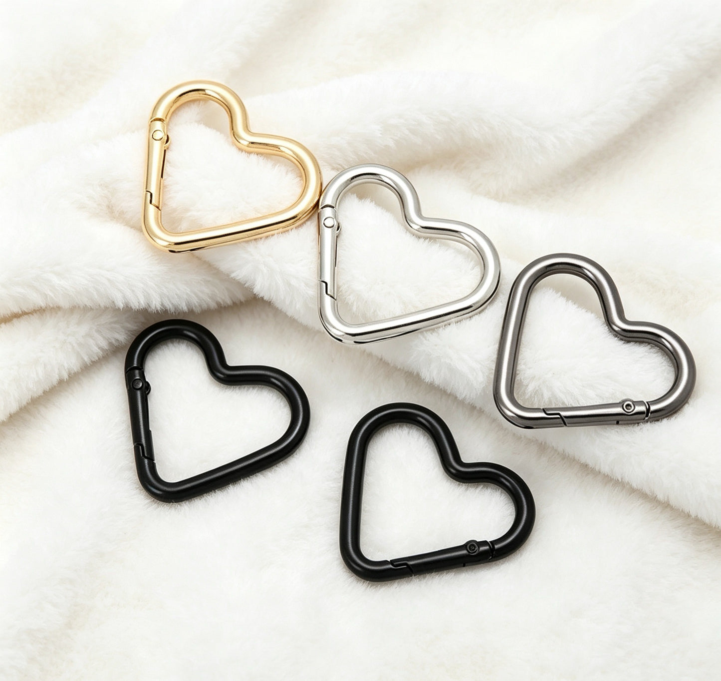 Clips for keychain for phonecharm and bagcharm