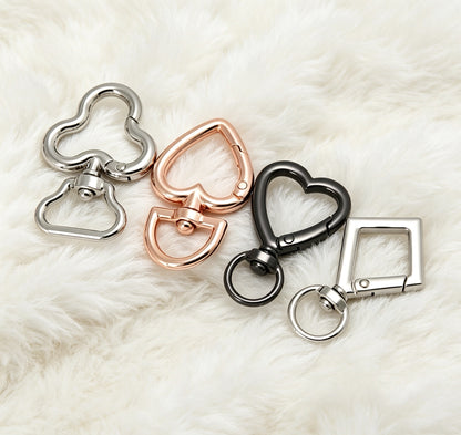 Clips for keychain for phonecharm and bagcharm